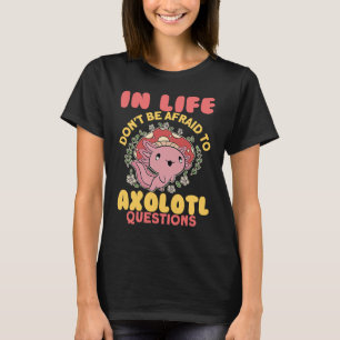 T-shirt Cute Axolotl animal mexicaine salamandre femmes ho