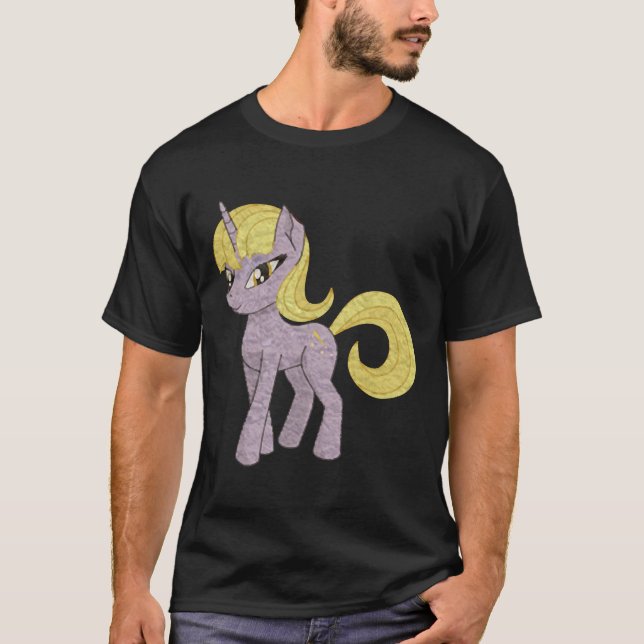 T-shirt Cute Baby Unicorn (Devant)