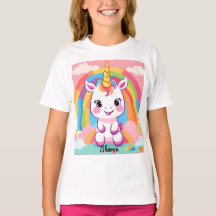 Cute Baby Unicorn Arc-en-ciel