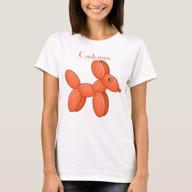 T-shirt Cute Balloon Chien Thunder_Cove (Devant)