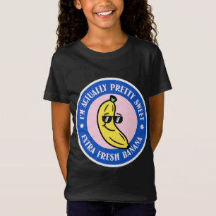 T-Shirt Cute Banana Lover Citation Kawaii Style Funny Trop