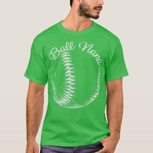 T-shirt Cute Baseball Maman Baseball Softball Nana Sports