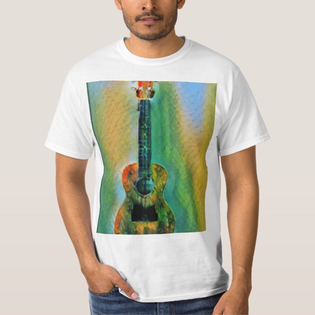 T-shirt Cute Bass Guitare (Devant)