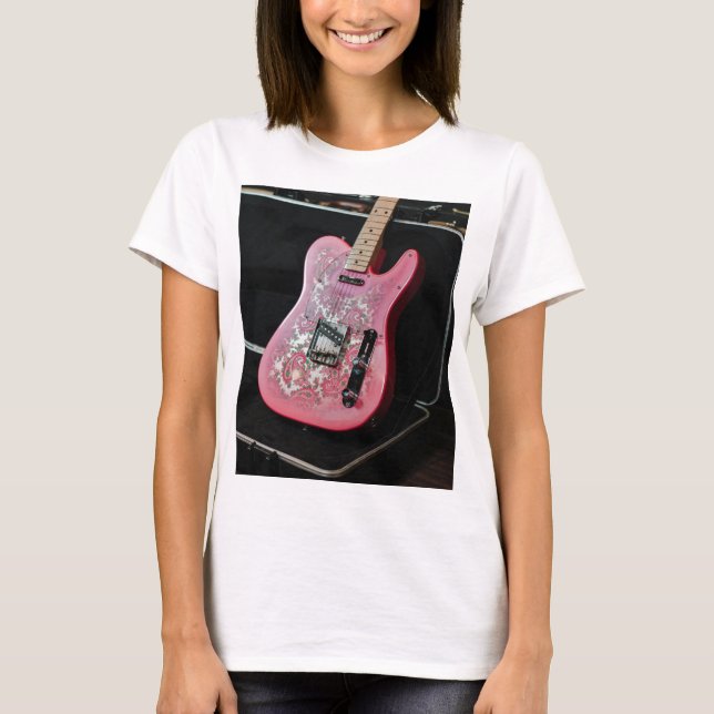 T-shirt Cute Bass Guitare (Devant)