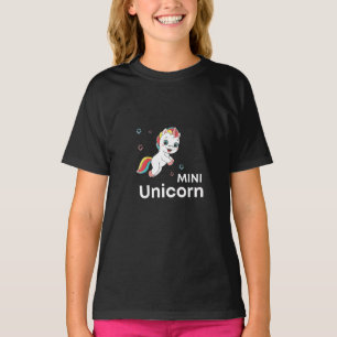 T-shirt Cute bébé licorne Moderne