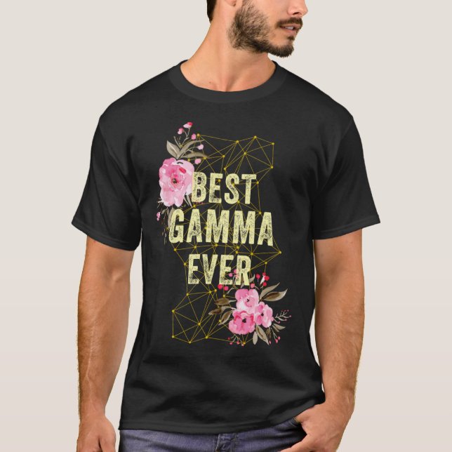 T-shirt Cute Best Gamma Ever Costume Mothers Day  Grandma (Devant)