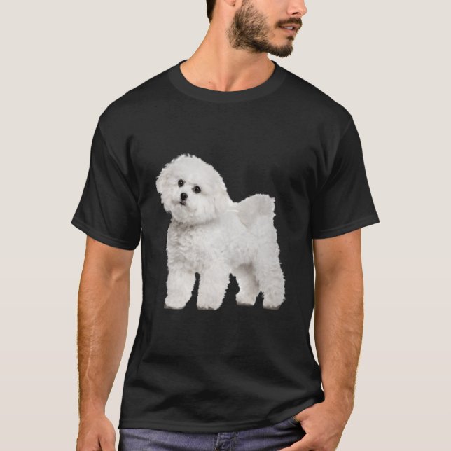 T-shirt Cute Bichon Frise (Devant)
