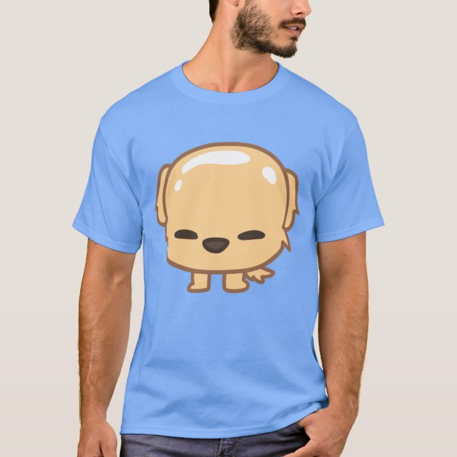 T-shirt Cute Big Forehead Dog Meme boy (Devant)