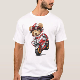 T-shirt Cute Biker