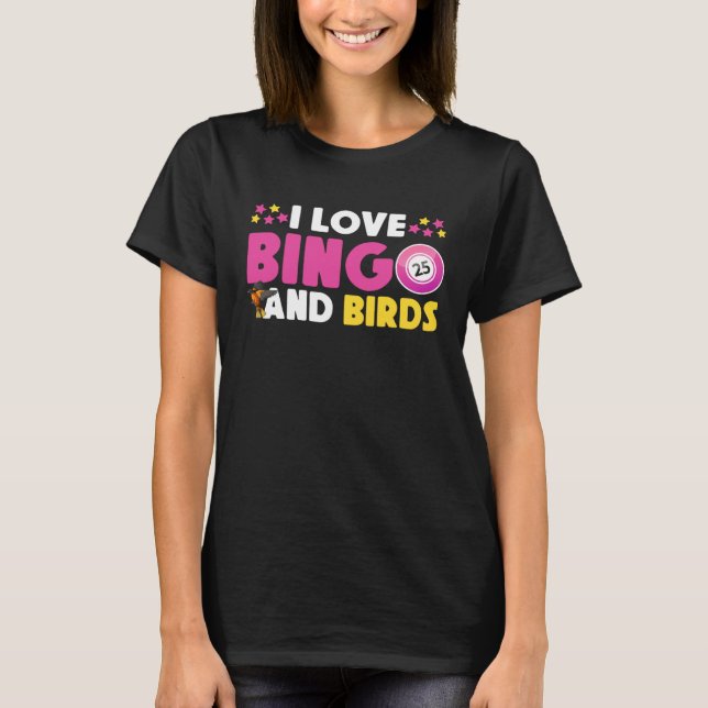 T-shirt Cute Bingo Design For Casino Game Bingo Lover (Devant)