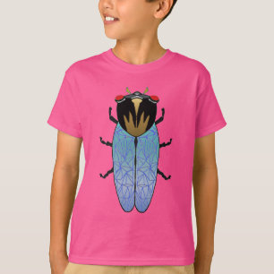 T-shirt Cute Black Cicada