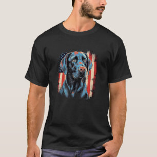 T-shirt Cute Black Lab Black Labrador Retriever Chien Chie