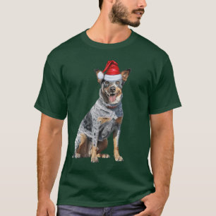 T-shirt Cute Blue Heeler Amoureux des chiens Funny Noël