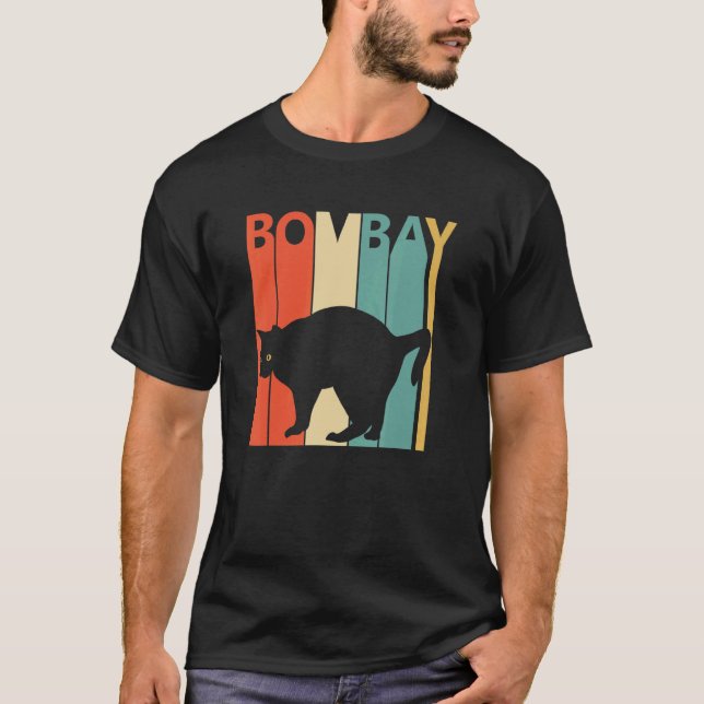 T-shirt Cute Bombay Cat (Devant)