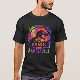 T-shirt Cute Bonus Mama Saurus Rex Mamasaurus Stepmom Moth