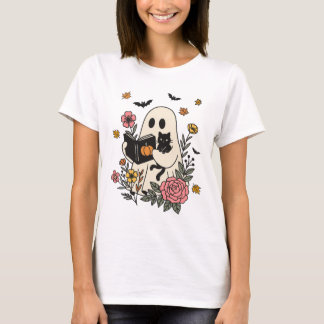 T-shirt Cute Boo Halloween