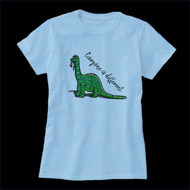 T-shirt Cute Brontosaurus Dinosaur (Créateur téléchargé)