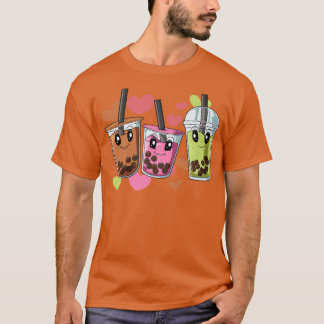 T-shirt Cute Bubble Teas Bobas Otaku Kawaii 775