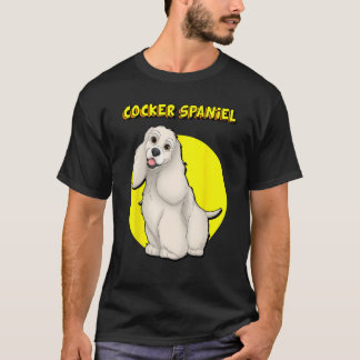 T-shirt Cute Buff Cocker Spaniel