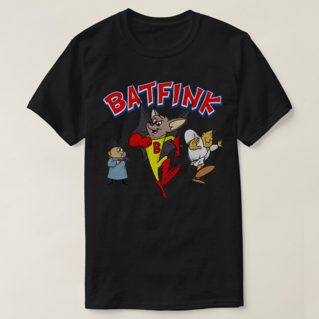 T-shirt Cute Cadeau Batfink Le Bat Superhero Carton Charac (Design devant)