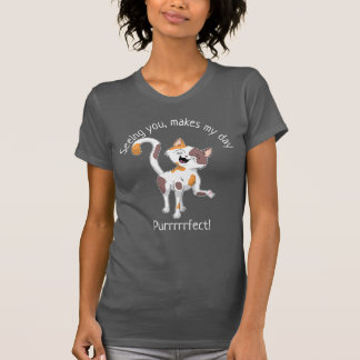 T-shirt Cute Calico Chat