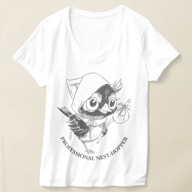 T-shirt Cute Calimero "Professional Nest-Hopper" (Poser)