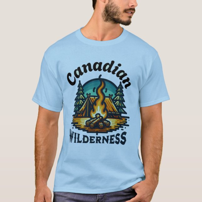 T-shirt Cute canadienne sauvage mignonne/ Personnaliser (Devant)