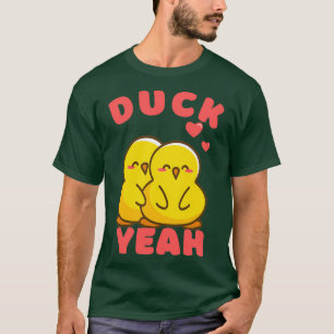 T-shirt Cute Canard Ouais Drôle Sarcastique