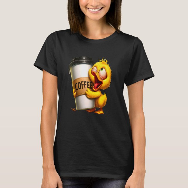 T-shirt Cute Canards Canards Canards Bain Canard Quacking (Devant)