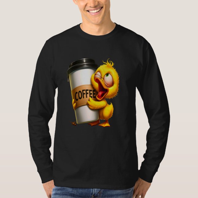 T-shirt Cute Canards Canards Canards Bain Canard Quacking (Devant)