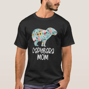 T-shirt Cute Capybara animal aquatique rongeur de rongeur