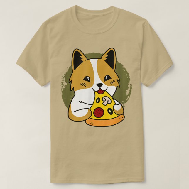 T-shirt Cute Carlin Graphique Pizza Lover Manger Italien P (Design devant)