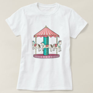 T-shirt Cute carrousel