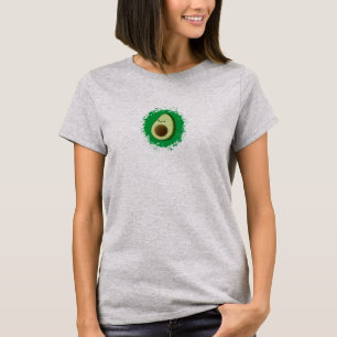 T-shirt Cute Cartoon Avocado