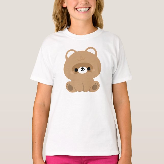 T-shirt Cute castor (Devant)