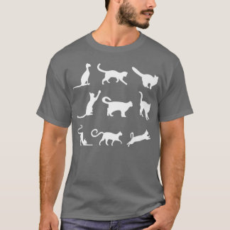 T-shirt Cute Cat And Kitten Cadeau Halloween 1399