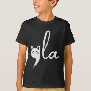 T-shirt Cute Cat Comma-la Kamala Harris Président 2024