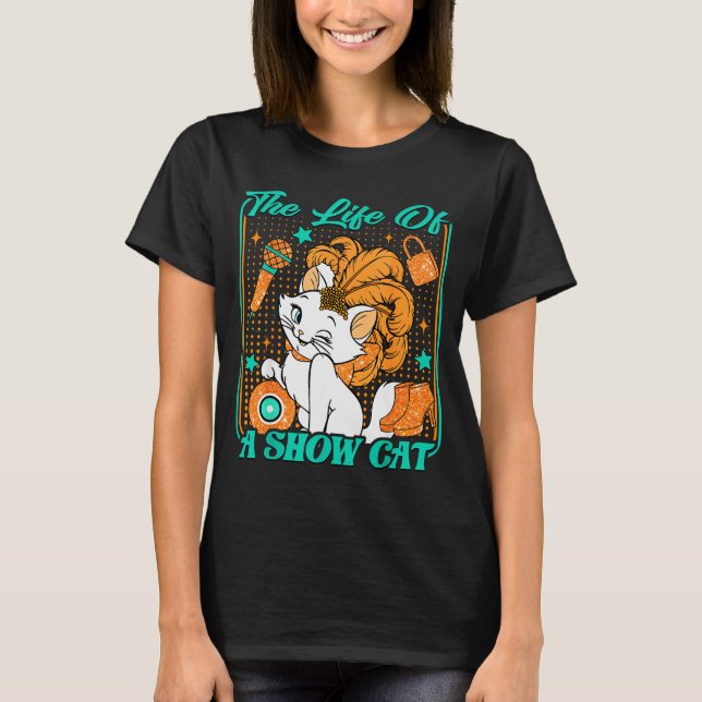T-shirt Cute Cat Era Life Of Showcat Cat Lover Country Mus (Devant)