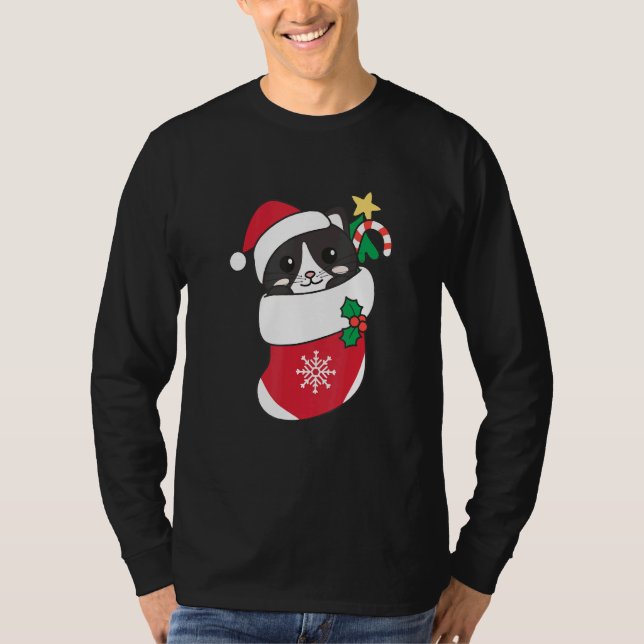T-shirt Cute Cat For Christmas Cat 4 (Devant)