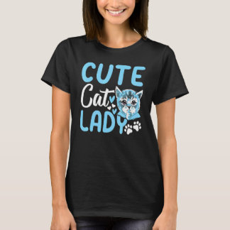 T-shirt Cute Cat Lady Cat Owner Cute Cat I Cute Cat Lady
