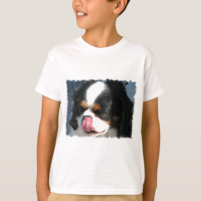 T-shirt Cute Cavalier Spanial Dog  Youth Sweatshirt (Devant)
