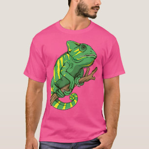 T-shirt Cute Chameleon Dessin Chamaeleons Art Chameleon