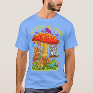 T-shirt Cute Champagne Aller rond Écureuil Mouse Whimssar