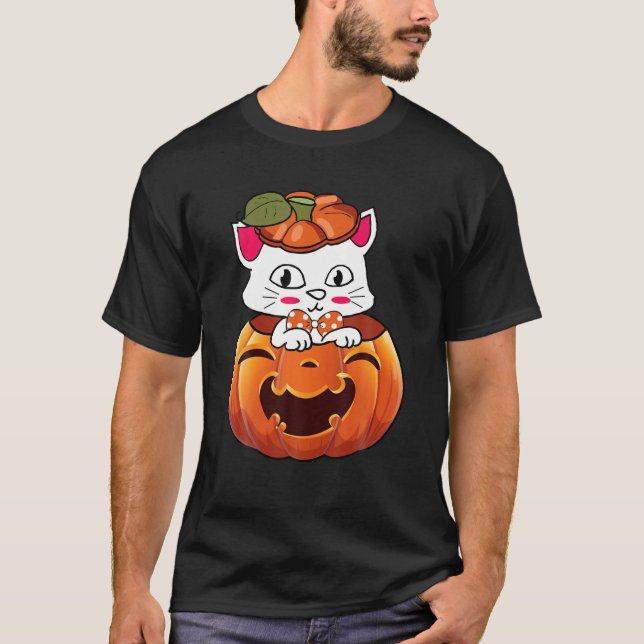 T-shirt Cute chat (Devant)