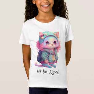 T-Shirt Cute chat