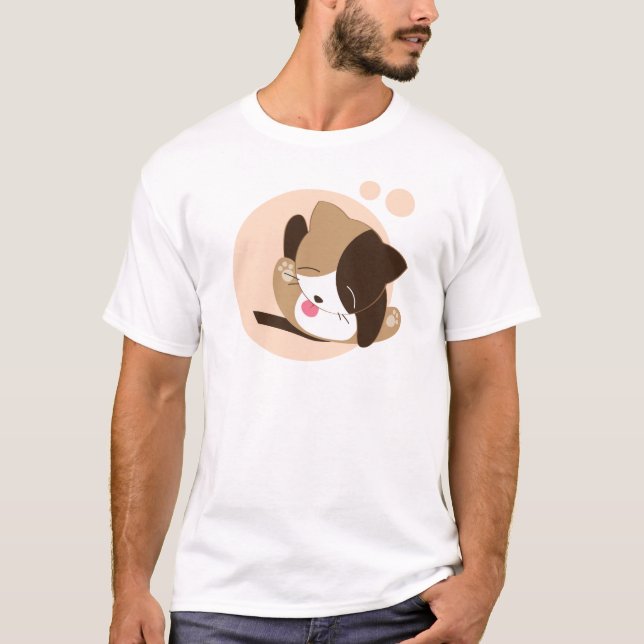T-shirt Cute chat (Devant)