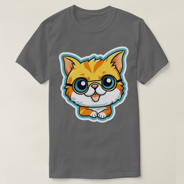 T-shirt Cute Chat 41 (Design devant)