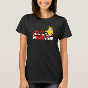 T-shirt Cute Chat À La Construction Pour Filles Et Garçons