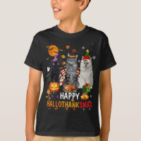 Cute Chat Halloween Joyeux Noël Joyeux Hallothan
