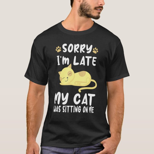T-shirt Cute Chat Homme Femme Chat Joke Kitten Animal Nouv (Devant)